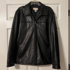 Men’s leather jacket